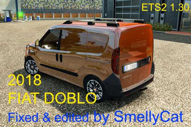Fiat Doblo 2018 Fixed & Edited 1.30.X - Ets2 Mods | Euro Truck Simulator 2 Mods - Ets2Mods.lt