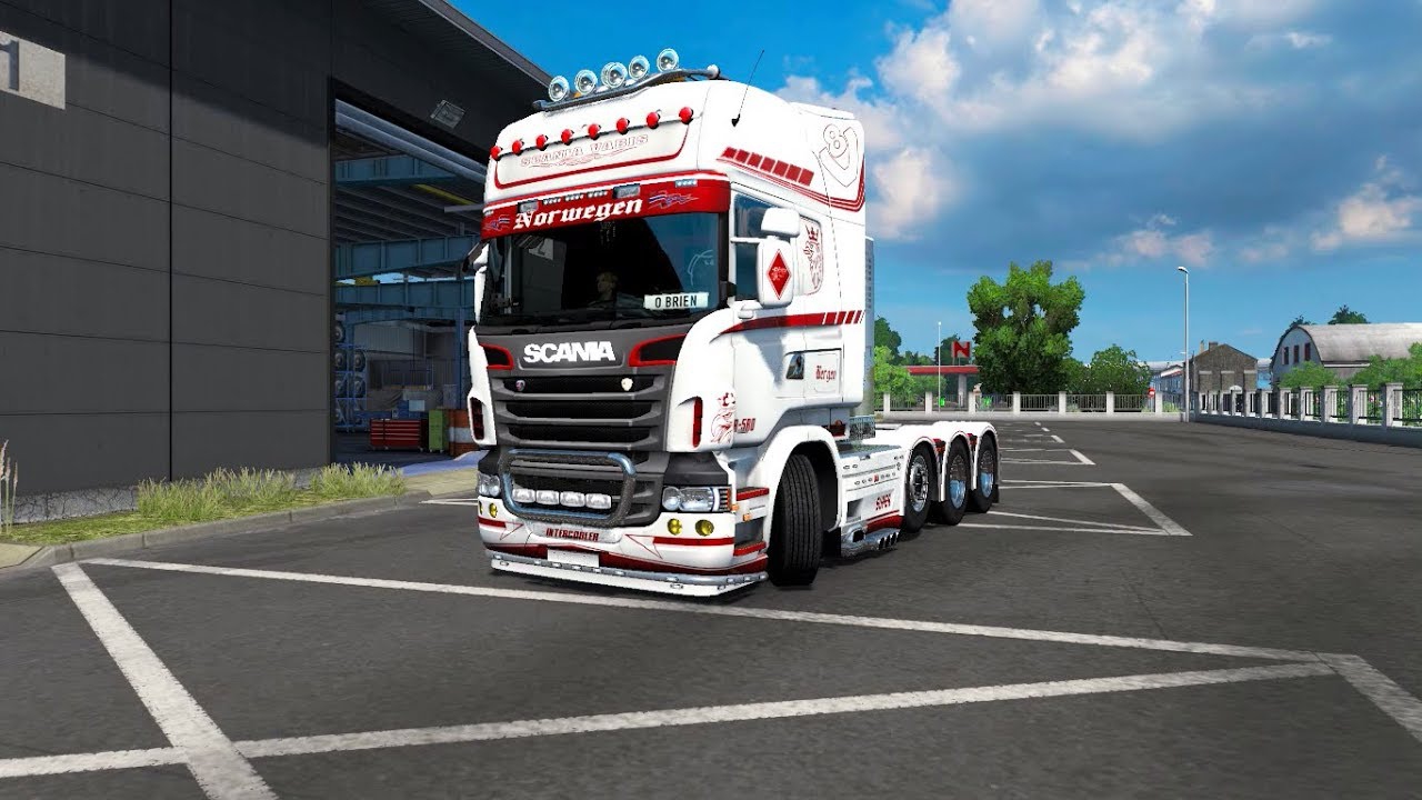 Scania Ghost V Open Pipe Crackle Version V X Ets Mods