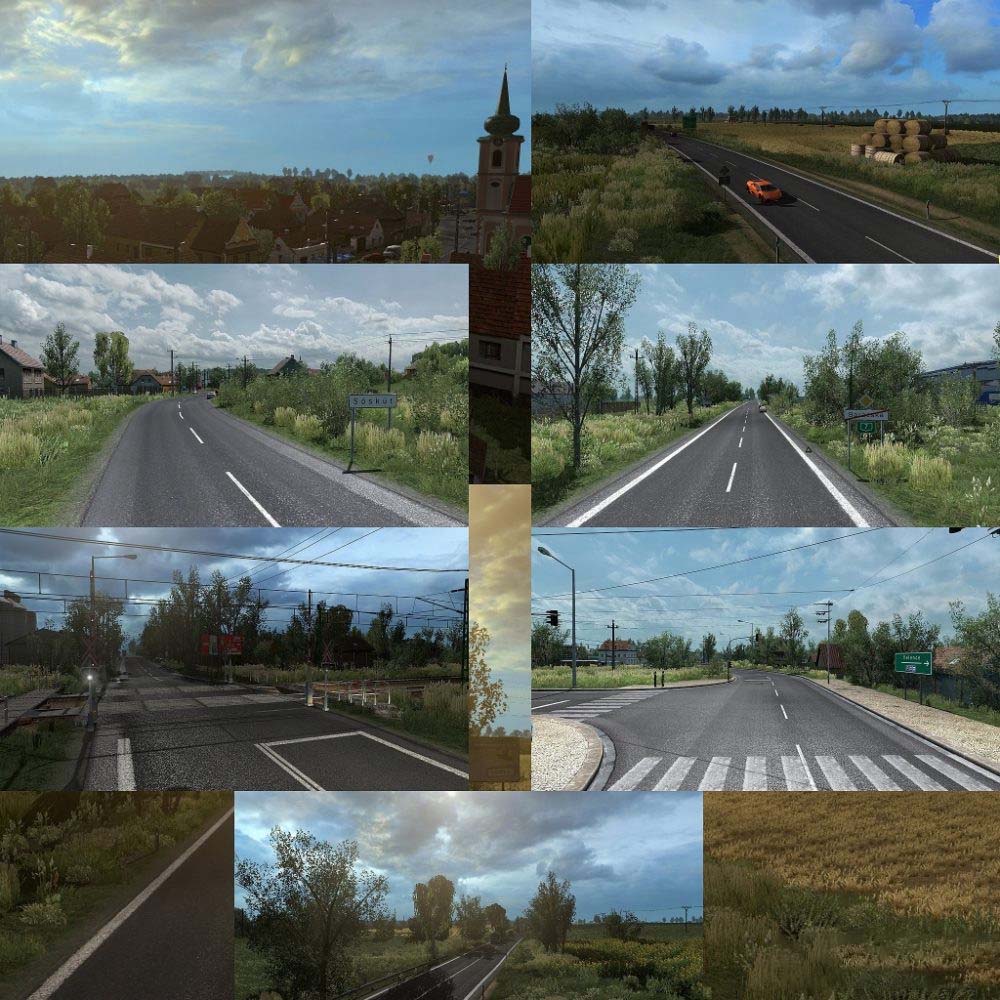 Hungary Map New Textures V1 0 3 ETS2 Mods Euro Truck Simulator 2   Hungary Map New Textures 1 W6Z5C 