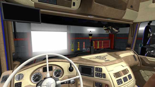 Daf Custom Interior V1 0 Ets2 Mods Euro Truck Simulator