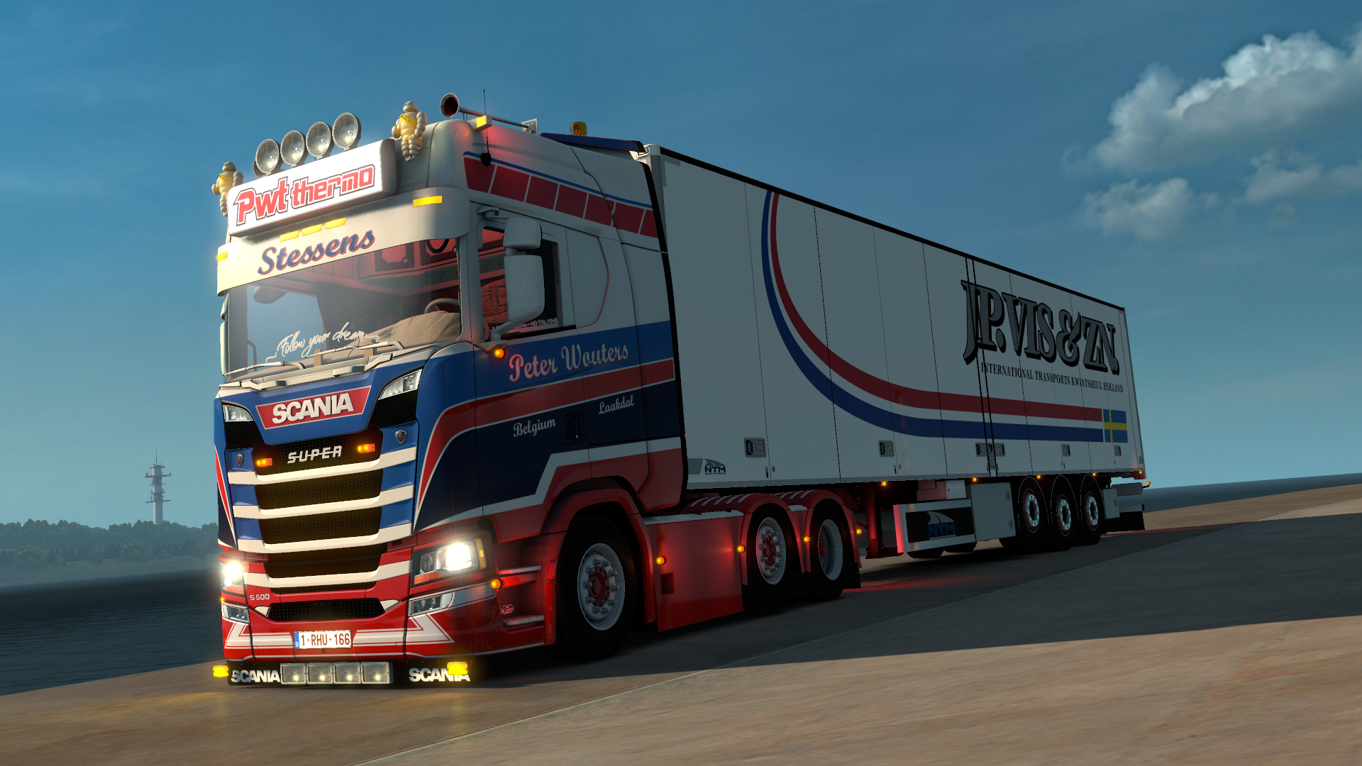 Scania S500 Pwt thermo Stessens - 1.31.x - ETS2 mods download