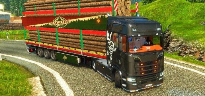 Närko Full Trailers Addon V1.1.6 - 1.46 - Ets2 Mods 