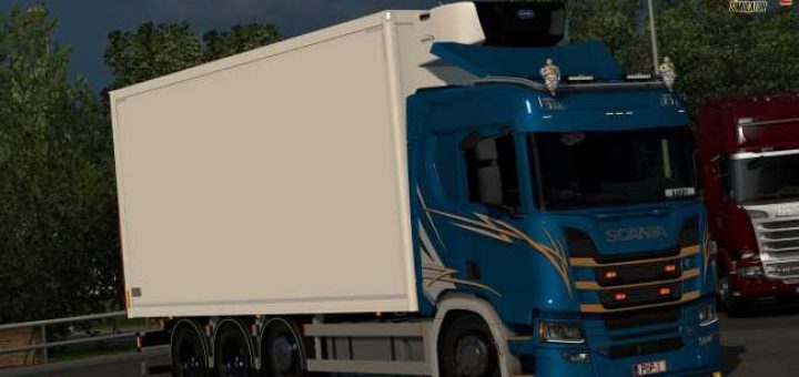 Scania RJL,/ NextGen Orange Light Pack (SOLP) v1.2 - 1.44 - ETS2 mods ...