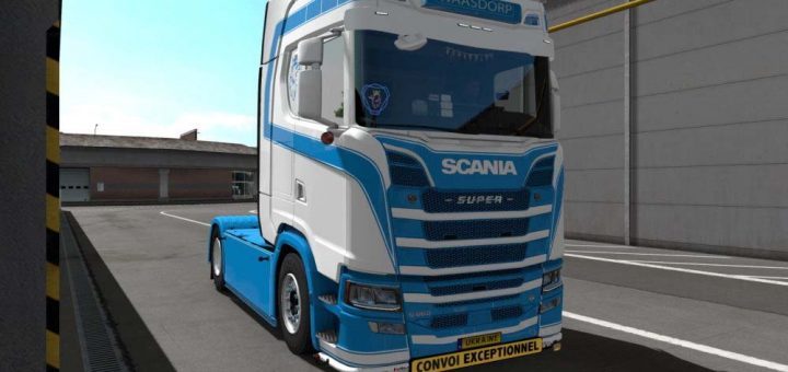 Scania S P. Visser - ETS2 mods | Euro truck simulator 2 mods - ETS2MODS.LT