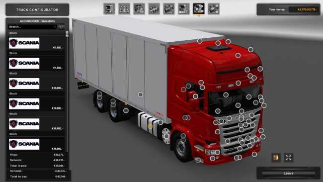 SCANIA MEGA MOD - 1.31 - ETS2 mods | Euro truck simulator 2 mods - ETS2MODS.LT