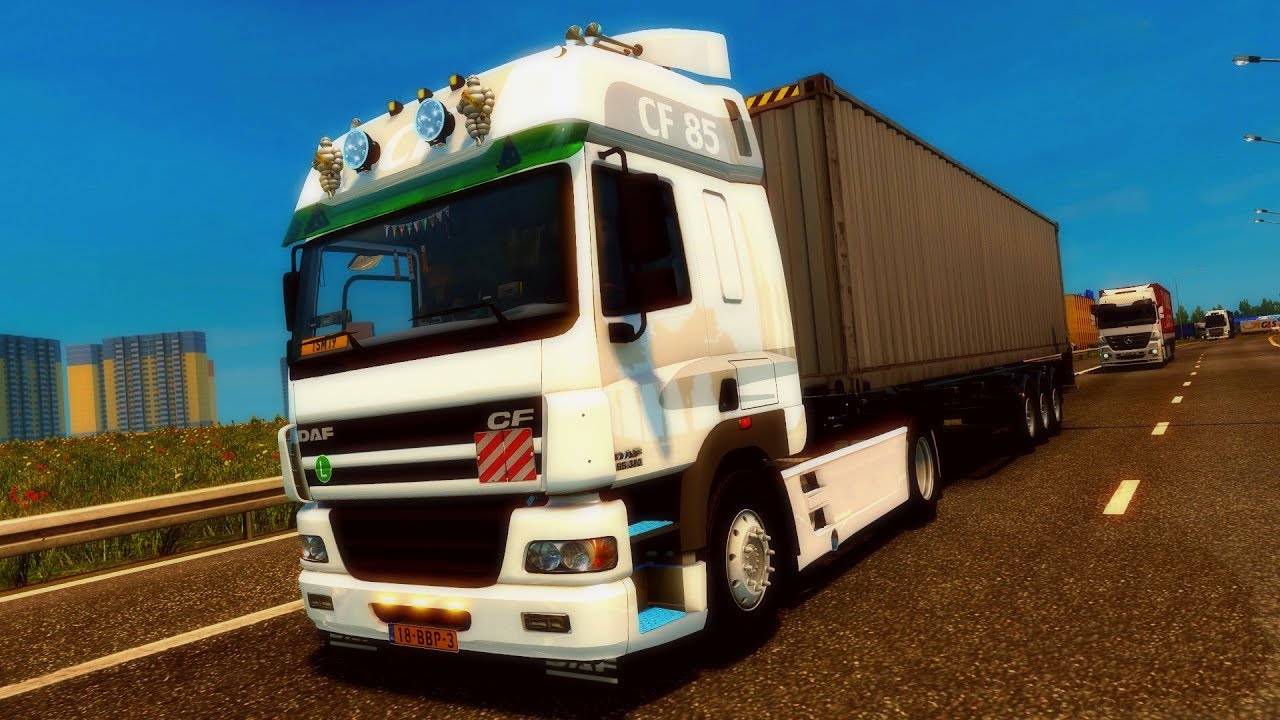 DAF CF 85 1.31.x ETS2 mods Euro truck simulator 2 mods ETS2MODS.LT