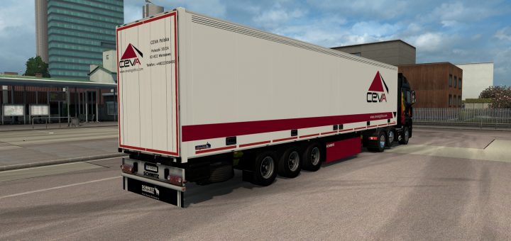 1.36 Vang's open semitrailer with 12 cargoes - ETS2 mods | Euro truck ...