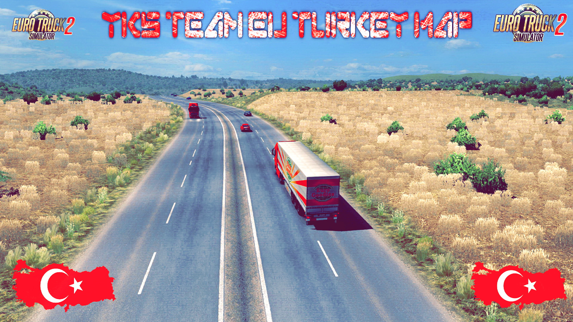 Turkey Map by YKS Team updated [1.32.x] ETS2 mods Euro truck