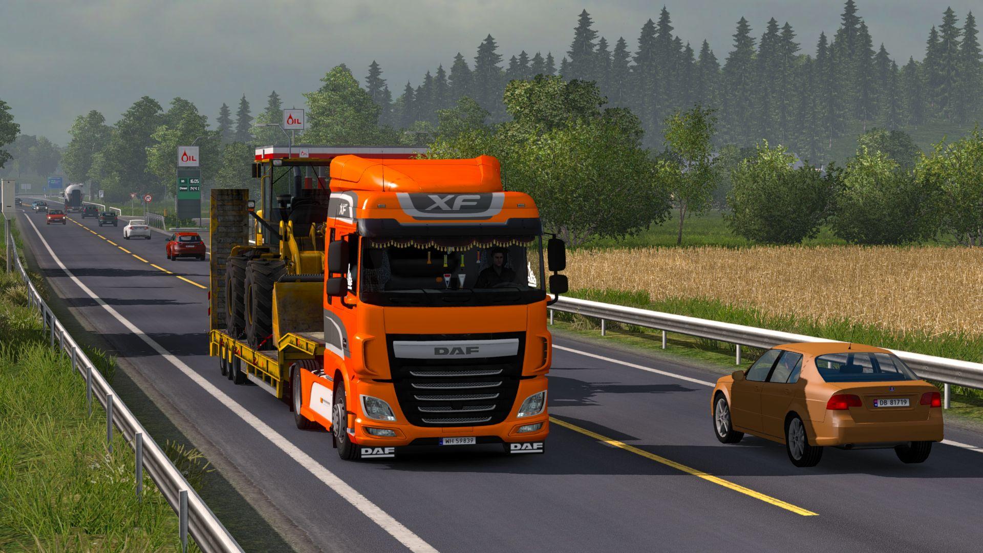 Euro truck rar. Грузовики DAF евро трак 2. Euro Truck Simulator 2 ETS 2. Евро трак симулятор 1. Фура евро трак симулятор 2.