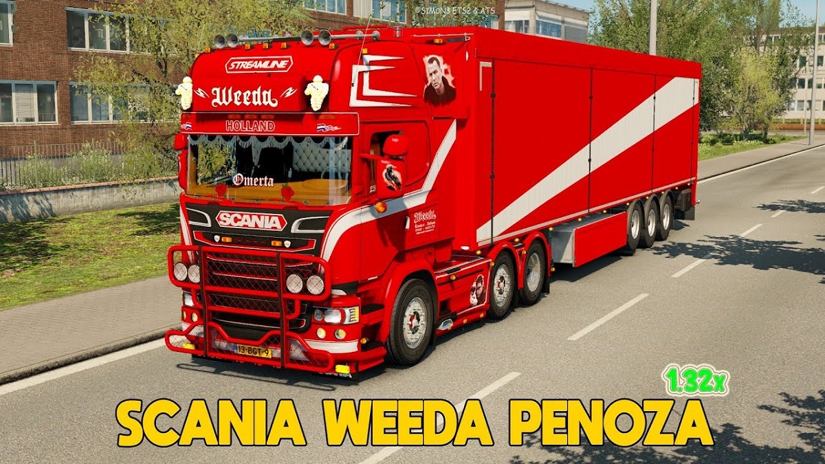 Scania Weeda Penoza 132x Ets2 Mods Euro Truck Simulator 2 Mods Ets2modslt