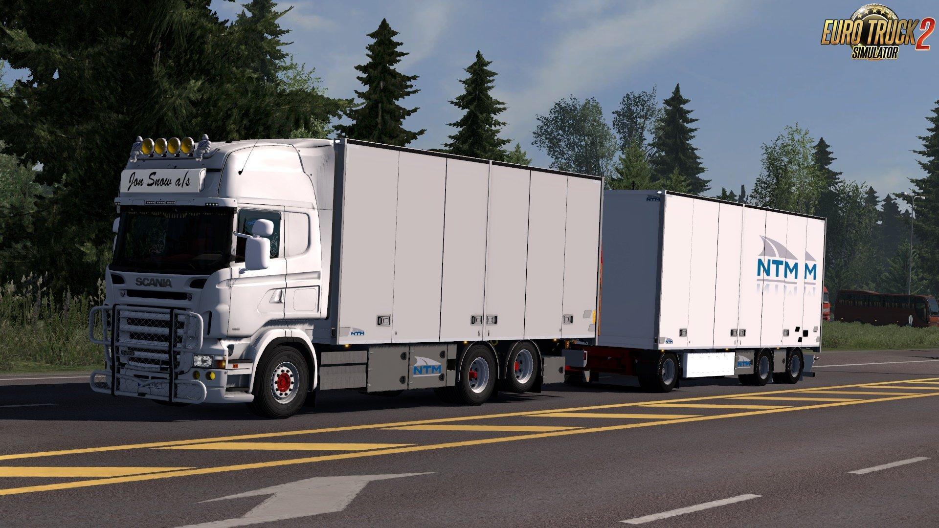 NTM ONLY SEMITRAILERS 4.4M/4M V1.5 1.32 ETS2 mods Euro truck