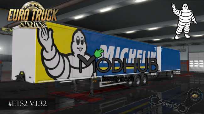 Michelin Ownership Trailer Skin V1 0 Ets2 Mods Euro Truck Simulator 2 Mods Ets2mods Lt