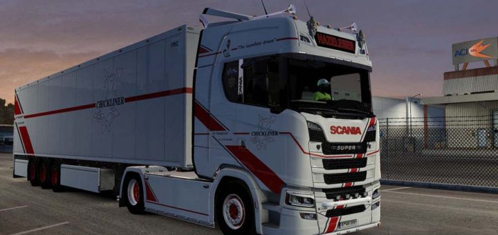 Scania NIGHT FLYER skin - ETS2 mods | Euro truck simulator 2 mods ...