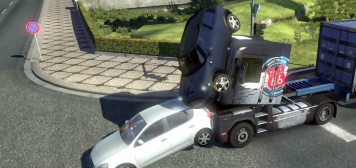 Drift/Ice Physics v1.0 1.33.x ETS2 mods Euro truck simulator 2 mods