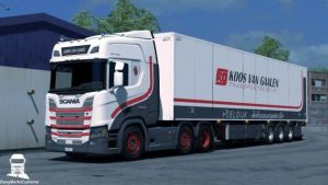 SCANIA R KOOS VAN GAALEN COMBO V1.0 - ETS2 mods | Euro truck simulator ...