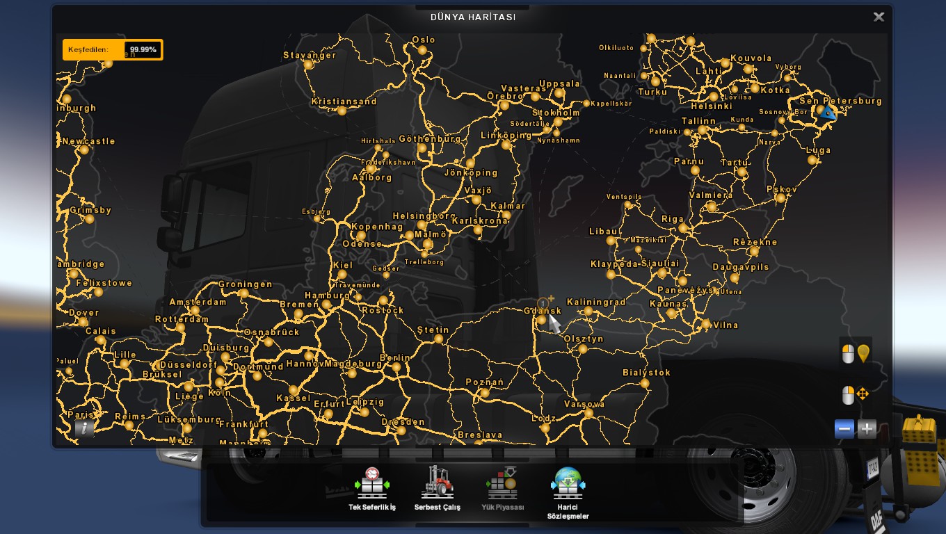 Euro Truck Simulator 2 Parking Xp Mod - Euro Truck Simulator 2