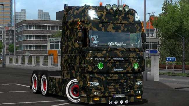 euro truck simulator 2 mod camouflage skins