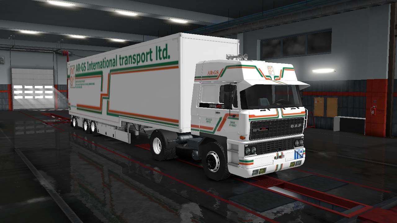 AR-GS International DAF & Ekeri Trailer Skin Pack - ETS2 mods | Euro ...