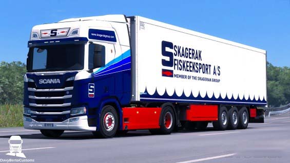 Scania R Skagerak Combo - ETS2 mods | Euro truck simulator 2 mods ...