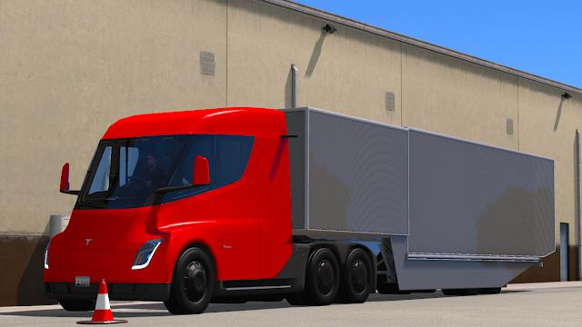 Tesla Semi Truck 2019 1 34 Ets2 Mods Euro Truck