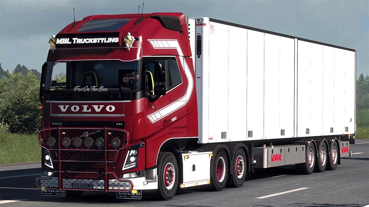 Volvo Addon Pack By Mbl V11 133x Ets2 Mods Euro Truck Simulator 2 Mods Ets2modslt