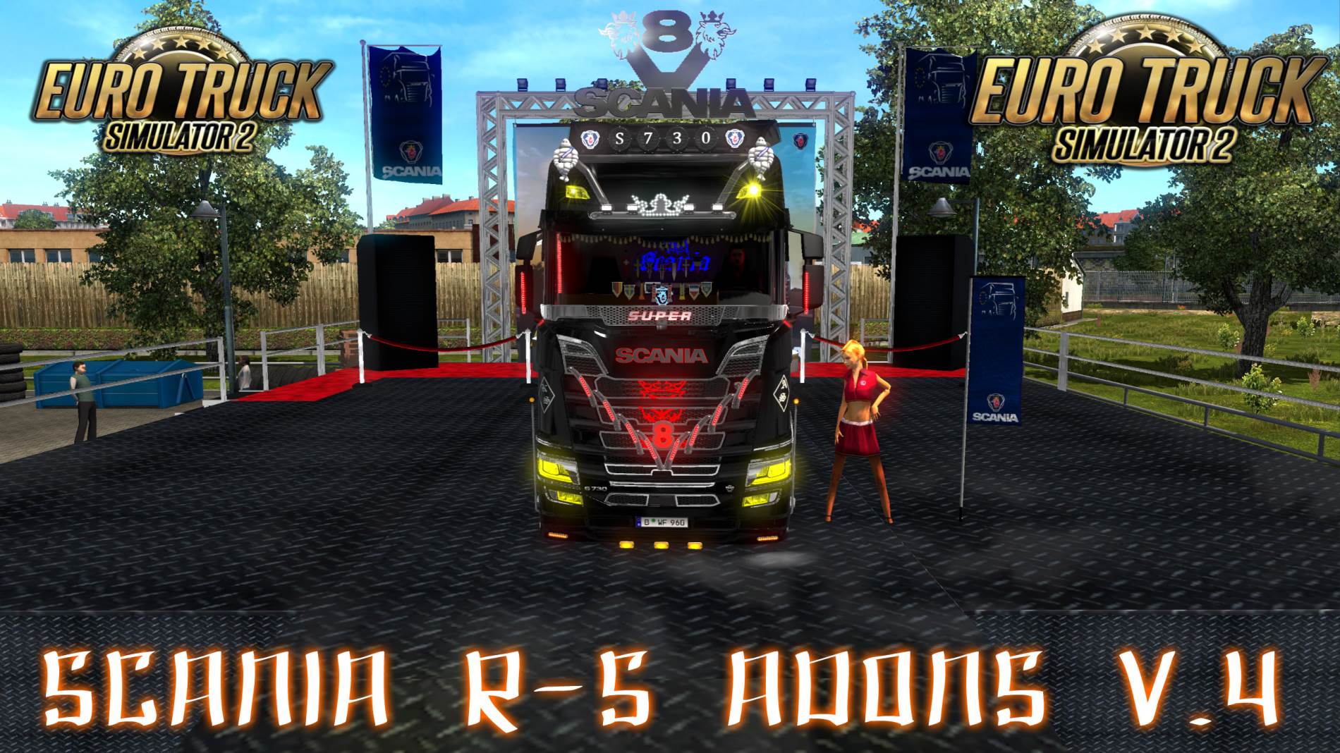 Scania R S Addons V4 Ets2 Mods Euro Truck Simulator 2 Mods Ets2modslt