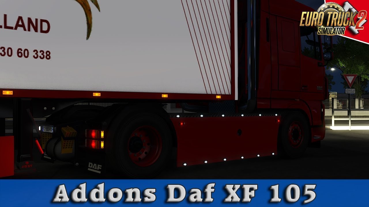Addons for DAF XF 105 v0.1 1.34.x ETS2 mods Euro truck