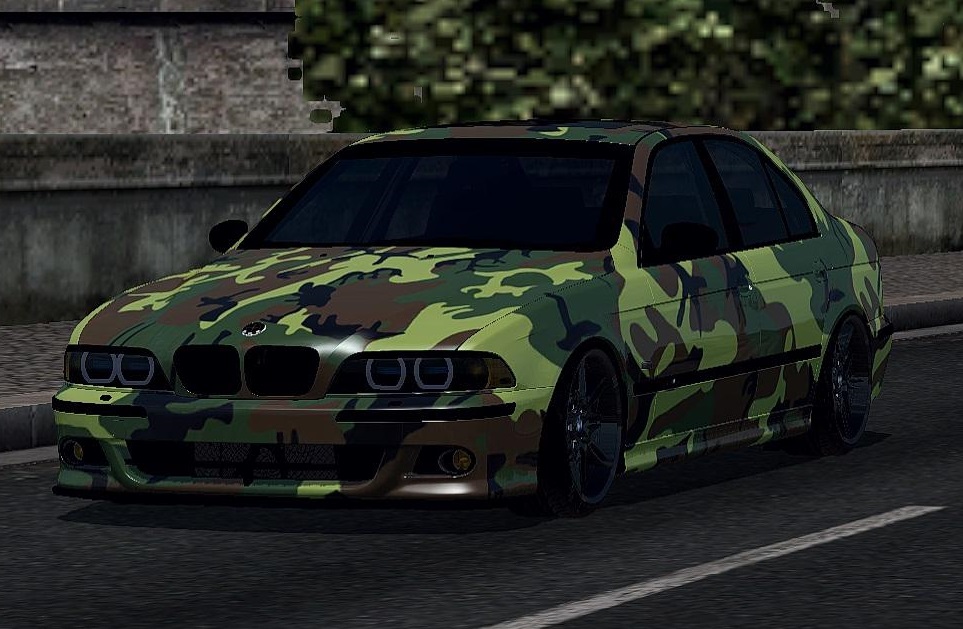 BMW e39 камуфляж