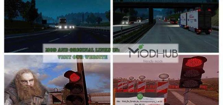 4k And Hd Graphics Mod Ets2 Mods Euro Truck Simulator 2 Mods