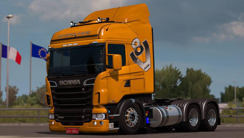 Scania Edit Br Rjl Res And R4 To By Rafael Alves 135x Ets2 Mods Euro Truck Simulator 2 8212