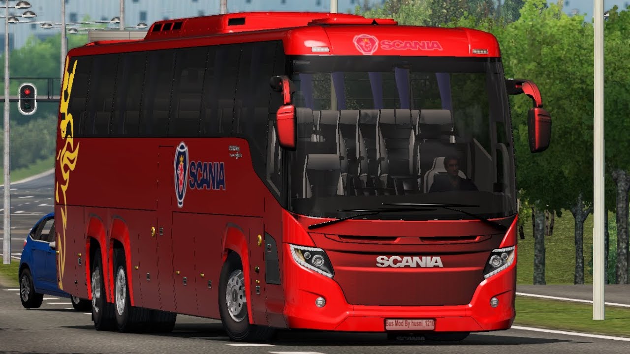 bus terminal passenger mod scania touring ets2