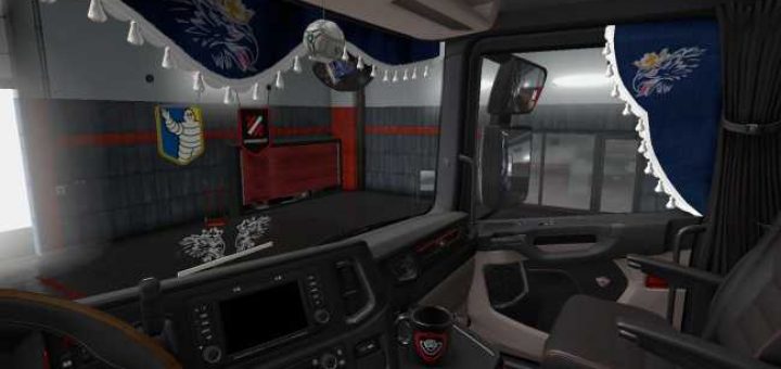 RED STROBE & BLUE STROBE LED BARS V1.0 1.40 - ETS2 mods | Euro truck ...