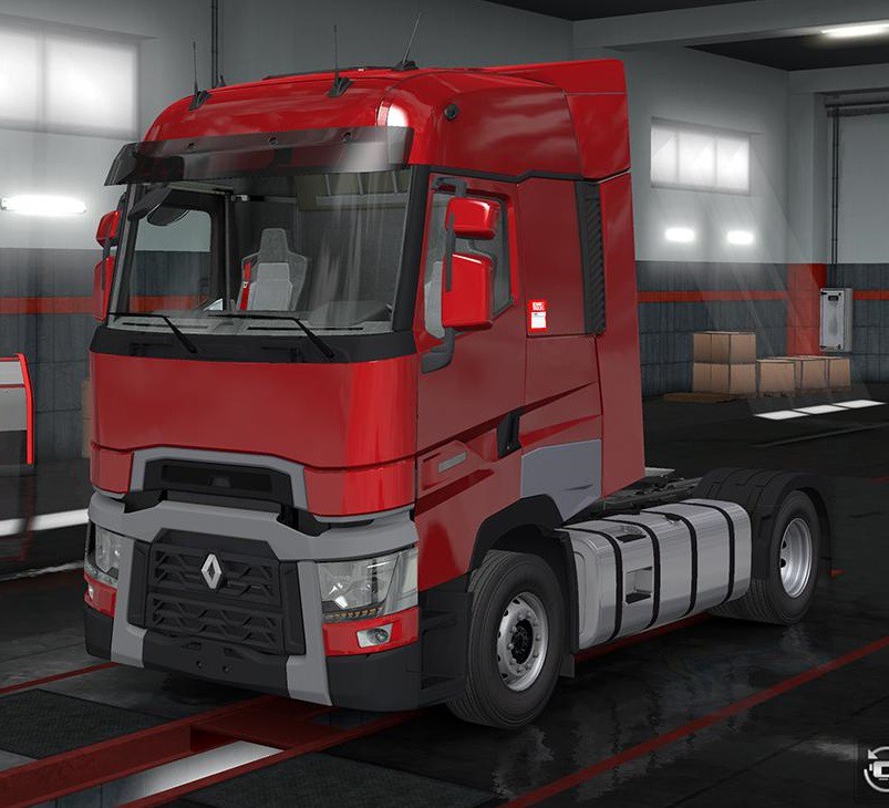 RENAULT RANGE T DX11 UPDATED 1.35.X | ETS2 mods | Euro ...