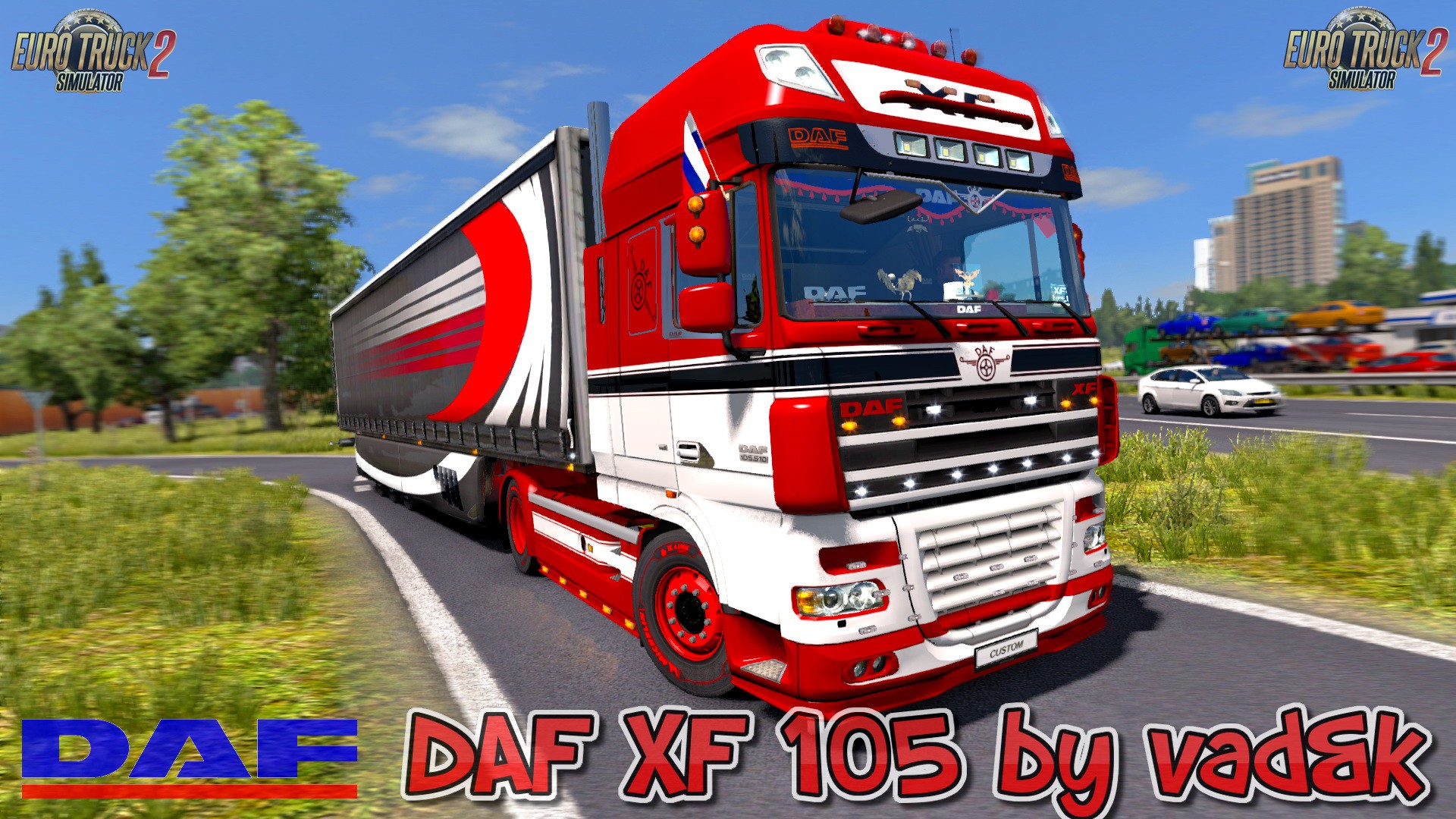 Daf Xf 105 V68 By Vadandk 135x Ets2 Mods Euro Truck Simulator 2 Mods Ets2modslt 3450