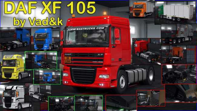 Rss Ets2 Daf Xf 105 By Vad K V6 8 Foro Simuladores