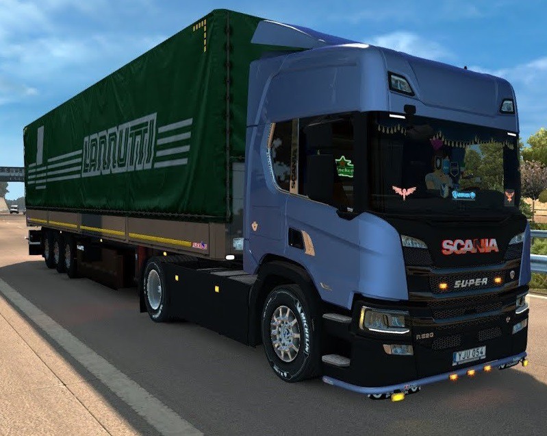 SCANIA NGS P CAB (ADD-ON FOR R CHASSIS) V1.4 1.35.X - ETS2 mods | Euro ...