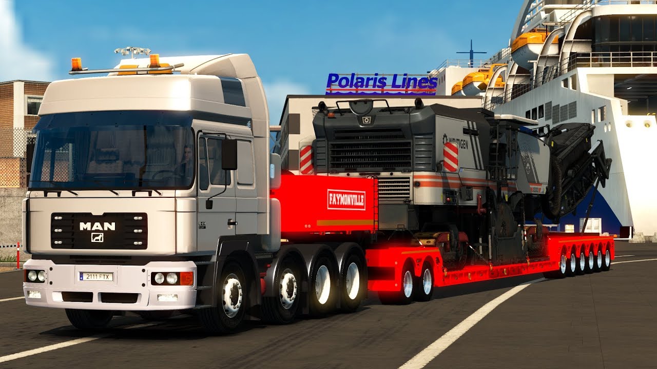 MAN F2000 1.35.x | ETS2 mods | Euro truck simulator 2 mods ...