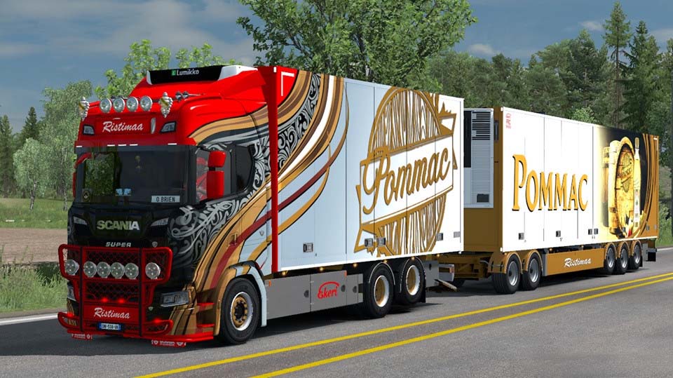 Ristimaa Next Gen Scania S Tandem Skin Ets2 Mods Euro Truck Simulator 2 Mods Ets2modslt 9941