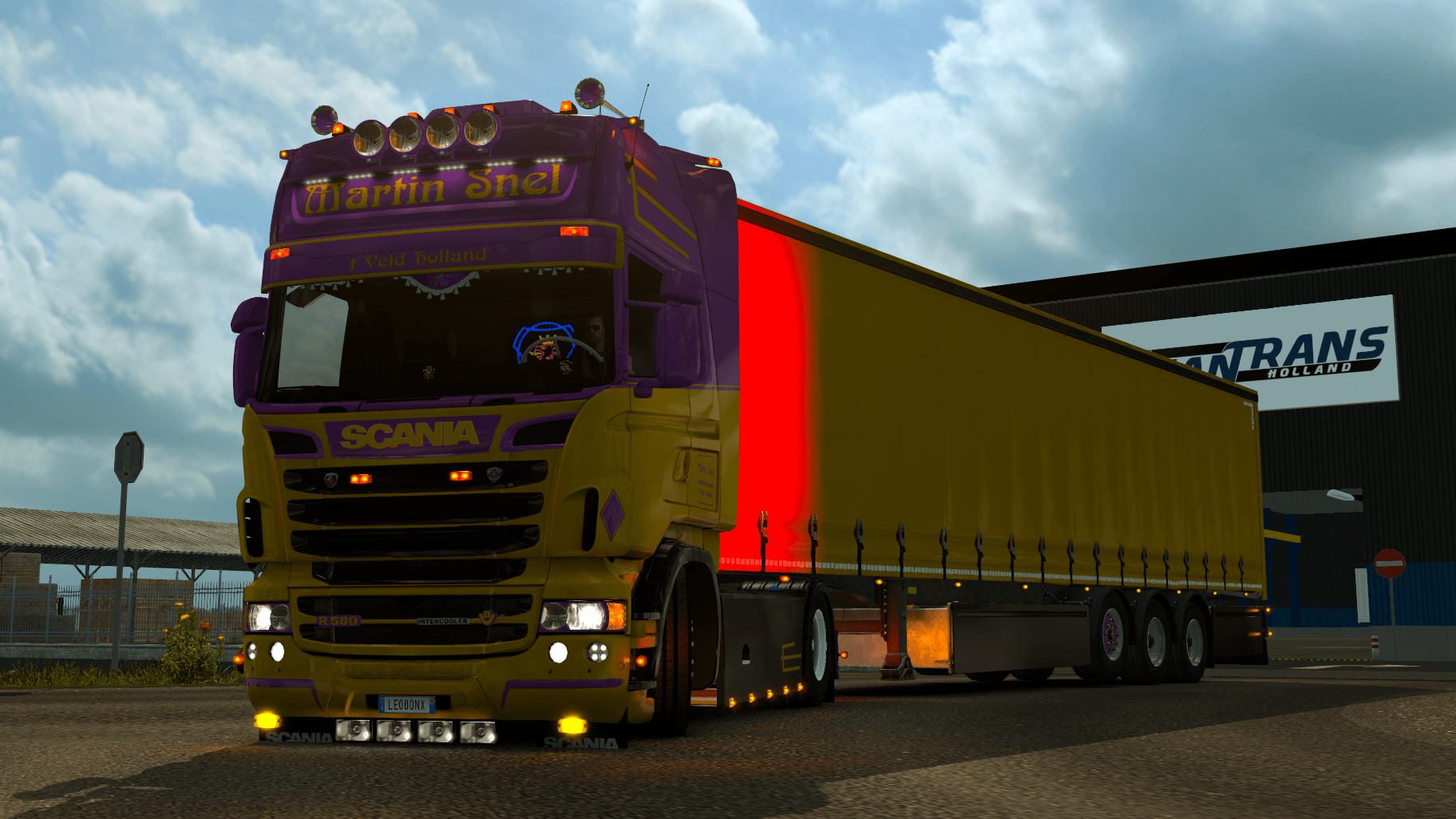 Martin Snel skin ETS2 mods Euro truck simulator 2 mods ETS2MODS.LT