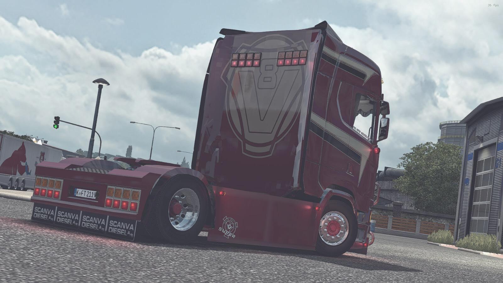 Paid mod. Scania s730 4x2.