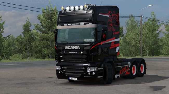 Scania Rjl Red Griffin Skin V1 0 Ets2 Mods Euro Truck Simulator 2 Mods Ets2mods Lt