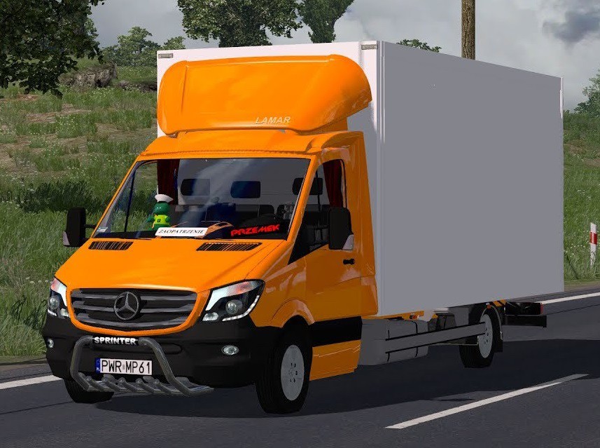 Мерседес спринтер етс 2. Mercedes Sprinter ETS 2. Мерседес Спринтер ETS 2. ETS 2 Mercedes Sprinter 1.35.