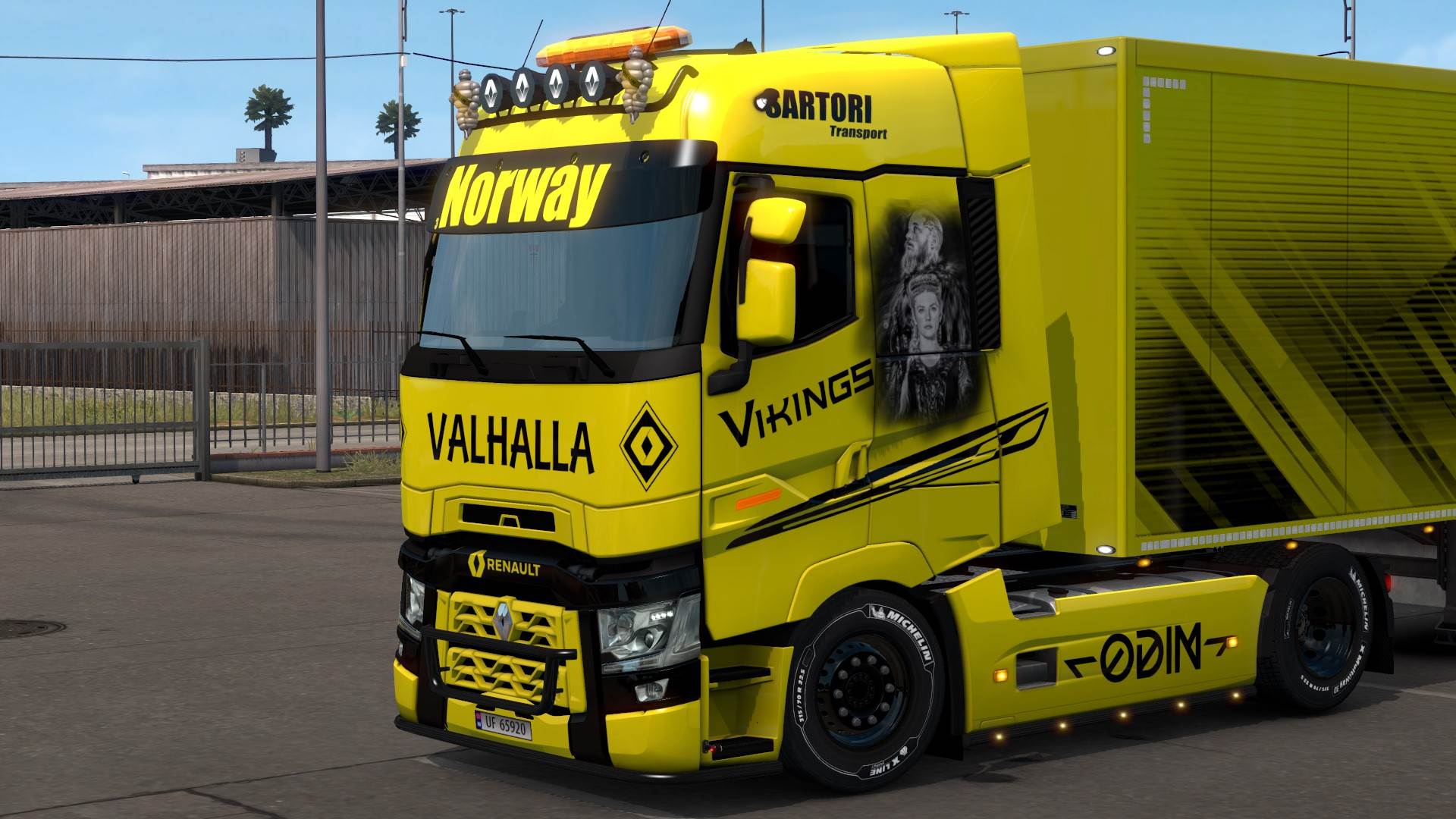 Skin Vikings Nordic For Renaut T V10 Ets2 Mods Euro Truck Simulator 2 Mods Ets2modslt