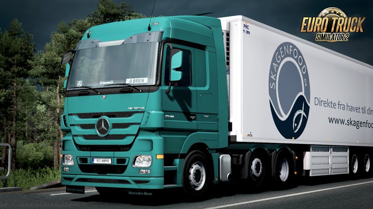 Mercedes Actros mp2