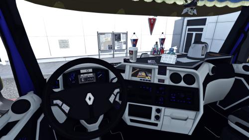Renault T Black White Interior V1 0 Ets2 Mods Euro Truck Simulator 2 Mods Ets2mods Lt