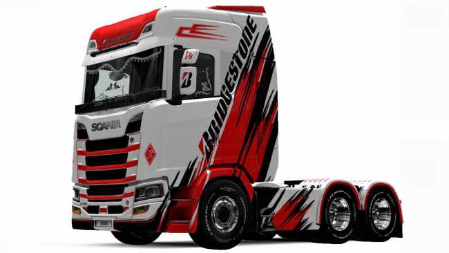 Scania S Bridgestone Skin V1 0 Ets2 Mods Euro Truck Simulator 2 Mods Ets2mods Lt