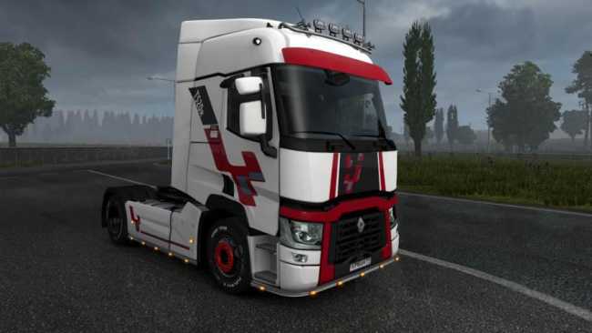 T 5 R Skin For Renault T Range V1 0 Ets2 Mods Euro Truck Simulator 2 Mods Ets2mods Lt