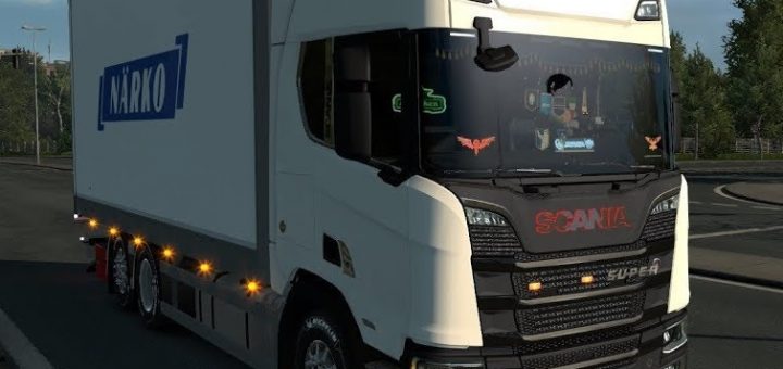 Backbumper Custom For Rjl Scania R And T V2 Ets2 Mods Euro Truck