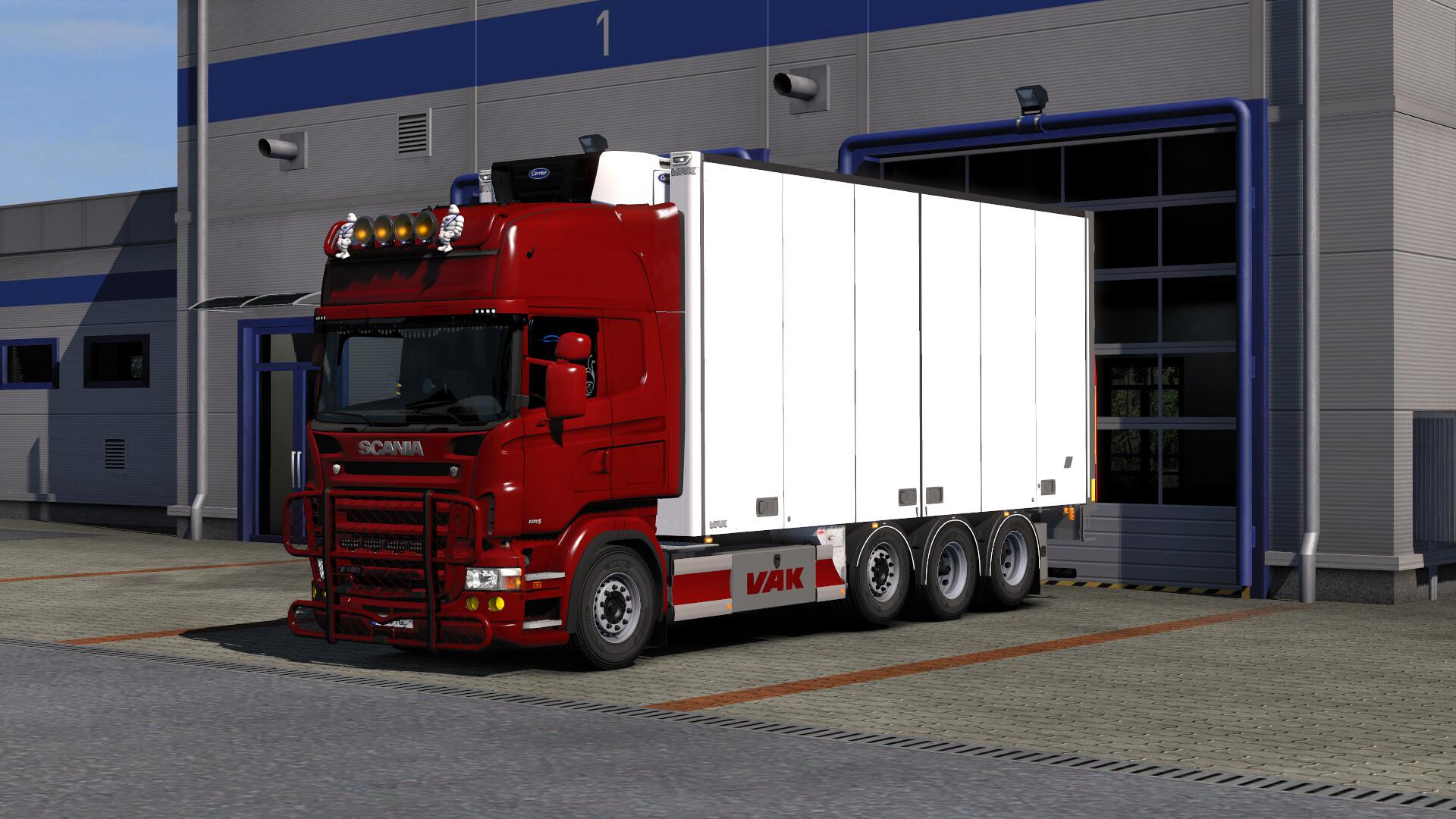 Tandem Addon For Rjl Scania Rs And R4 V21 By Kast 136x Ets2 Mods Euro Truck Simulator 2