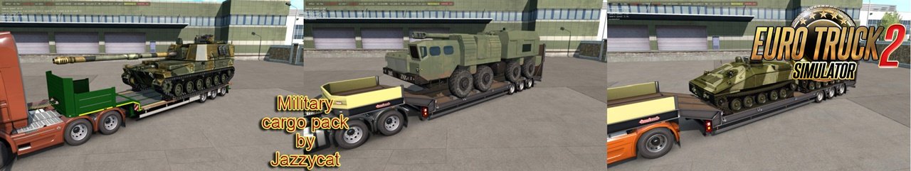 Military Cargo Pack v3.9 (1.36.x) - ETS2 mods Euro truck simulator 2 mods -...